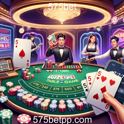 Explorando a Categoria de Mesas no 575bet: Uma Experiência de Jogo Inigualável
